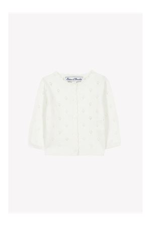 Cardigan Bianco in cotone TARTINE ET CHOCOLAT KIDS | CC180510126E